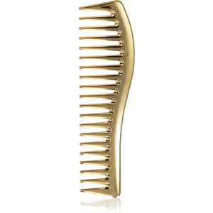 Janeke Gold Line Wavy Comb for Gel Application comb for the application of gel products 18,5 x 5 cm 1 pc