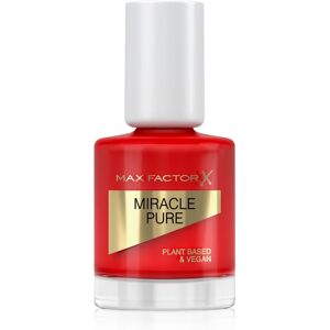 Max Factor Miracle Pure long-lasting nail polish shade 305 Scarlet Poppy 12 ml