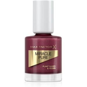 Max Factor Miracle Pure long-lasting nail polish shade 373 Regal Garnet 12 ml