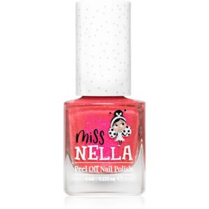 Miss Nella Peel Off Nail Polish nail polish for children MN10 Tickle Me Pink 4 ml