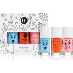 Nailmatic Kids nail polish set Freezy, Dori, Cookie(for children)