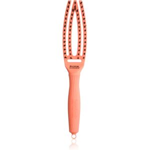 Olivia Garden Fingerbrush Coral flat brush S