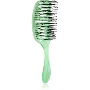 Olivia Garden iDetangle Pride flat brush Green