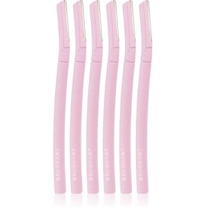 BrushArt Accessories Face & Brow razors razor for eyebrows 6 pc BrushArt Accessories Face & Brow razors razor for eyebrows 6 pc
