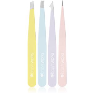 Brushworks Tweezer Set Mixed set of tweezers Brushworks Tweezer Set Mixed set of tweezers