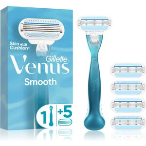 Gillette Venus Smooth razor + replacement heads 5 pc Gillette Venus Smooth razor + replacement heads 5 pc