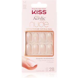 Kiss Nude Nails Graceful false nails medium 28 pc Kiss Nude Nails Graceful false nails medium 28 pc