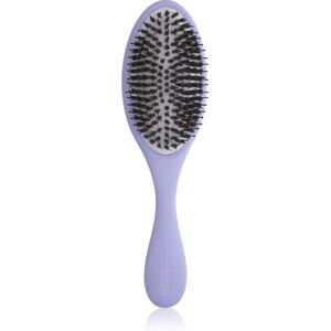 Olivia Garden Club The Reset Detangling&Shine Hairbrush flat brush with bag Lilac 1 pc Olivia Garden Club The Reset Detangling&Shine Hairbrush flat brush with bag Lilac 1 pc