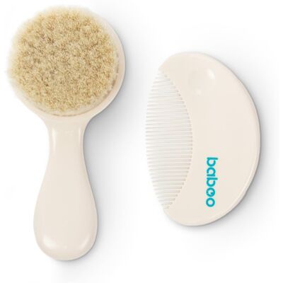 Baboo Baby Care Set - Brush & Comb for Newborns Baboo Baby Care Set - Brush & Comb for Newborns