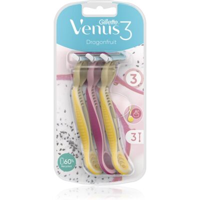 Gillette Venus Dragonfruit disposable razors 3 pc Gillette Venus Dragonfruit disposable razors 3 pc