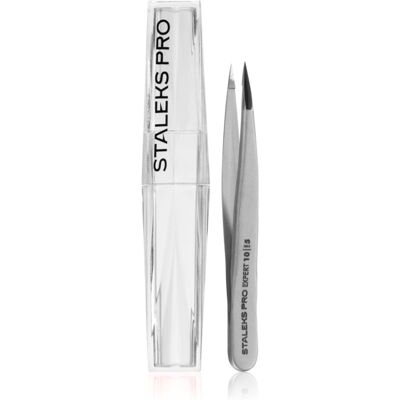 Staleks Expert 10 Type 5 pointed tweezers 1 pc Staleks Expert 10 Type 5 pointed tweezers 1 pc