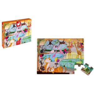 Janod Tactile Puzzle puzzle ZOO 2 y+ 20 pc