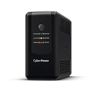 AWD-IT CyberPower UT 650VA Line Interactive Tower UPS, 360W Energy Saving up to 1GBps Ethernet-  UT650EIG