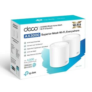 TP-LINK Deco X50 AX3000 Whole Home Mesh WiFi 6 System - 2-pack