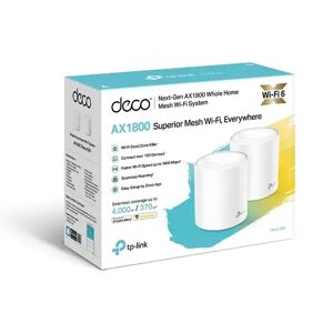 TP-LINK Deco X20 AX1800 Whole Home Mesh Wi-Fi 6 System - 2-pack