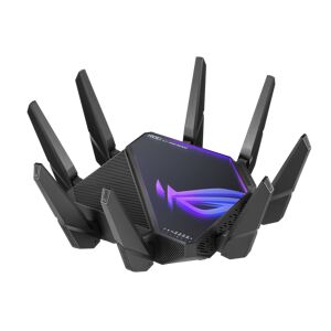Asus ROG Rapture Quad-Band GT-AXE16000 Gaming Router AiMesh Ready WiFi 6E 10GbE- 90IG06W0-MU2A10