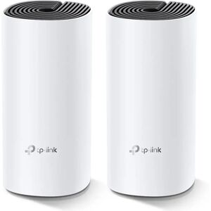 AWD-IT TP-LINK (DECO M4) Whole-Home Mesh Wi-Fi System, 2 Pack, Dual Band AC1200, MU-MIMO, 2 x LAN on each Unit