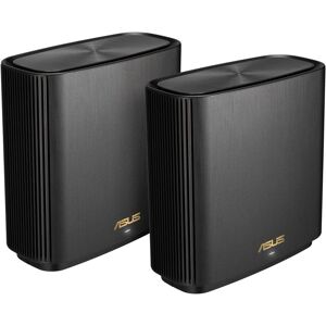 Asus ZenWiFi XT9 (2 Pack) Black Whole-Home Tri-Band WiFi 6, 5700 Sq. Ft. 7800Mbps Mesh System