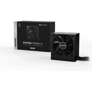 AWD-IT Be quiet ! System Power 10 650W 80 Plus Bronze ATX PSU - BN328