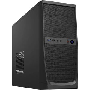 CiT Elite mATX Case w/ 500W PSU - Black