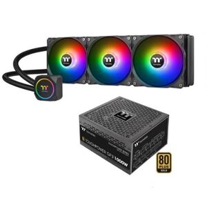 Thermaltake GF3 1000W PSU / TH360 Black Cooler Bundle