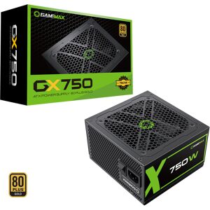 GameMax GX750W 80 Plus Gold Fully Modular Power Supply - GMX-GX750