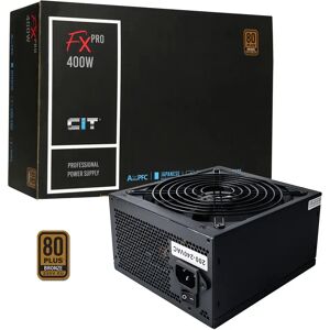 CiT FX Pro V2 400W PSU 80 Plus Bronze Rated ATX Power Supply Unit