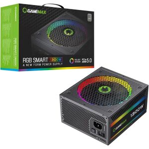 GameMax RGB Smart 1300W 80 Plus Platinum ATX 3.0 PCIe 5.0 Modular Power Supply