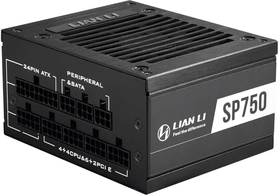 Lian-Li SP750 80 PLUS Gold 750W PSU Modular SFX Power Supply Unit - Black