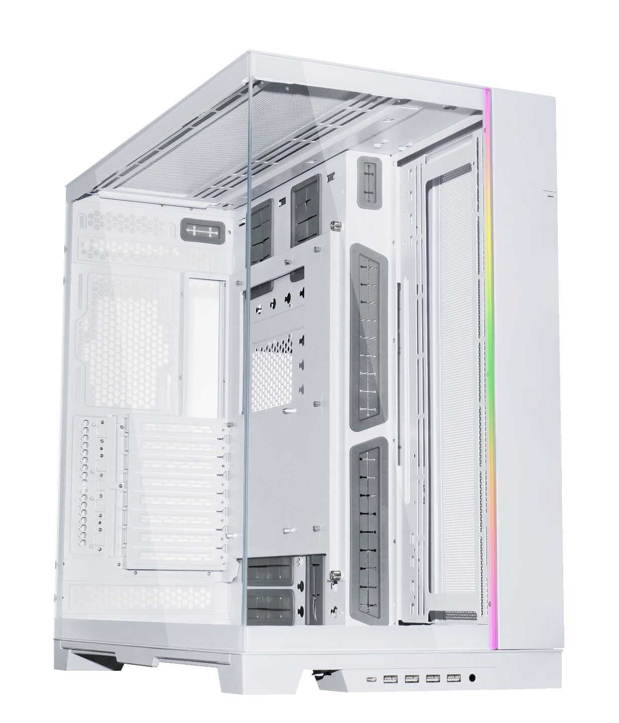 Lian-Li O11 Dynamic EVO XL E-ATX Full Tower Gaming PC Case - White