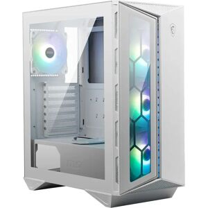 [CLEARANCE] MSI MPG Gungnir 110R ARGB Tempered Glass ATX Midi Tower PC Gaming Case - White (B338)