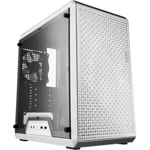 [Clearance] Cooler Master MasterBox Q300L Micro-ATX Windowed Modular Gaming PC Case - White (MCB-Q300L-WANN-S00)