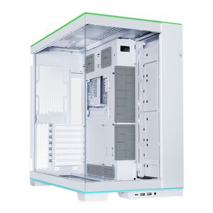Lian-Li O11D EVO RGB Mid-Tower Dual Chamber Case - White - O11DERGBW