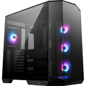MSI MAG PANO 100R PZ Tempered Glass Midi-ATX Tower Gaming PC Case - Black MSI MAG PANO 100R PZ Tempered Glass Midi-ATX Tower Gaming PC Case - Black