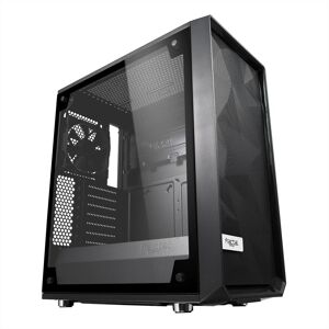 Fractal Design Meshify C Tempered Glass High Airflow ATX PC Case - Black Fractal Design Meshify C Tempered Glass High Airflow ATX PC Case - Black