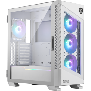 MSI MPG Velox 100R White Mid Tower Case MSI MPG Velox 100R White Mid Tower Case