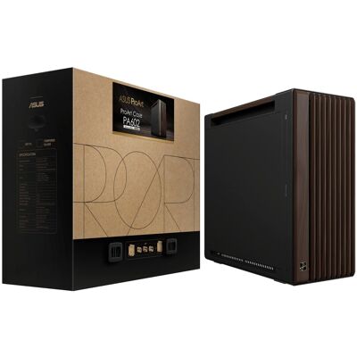 Asus ProArt PA602 Wood Edition High Airflow Creator Mid Tower Case USB-C Black - 90DC00J0-B09040 Asus ProArt PA602 Wood Edition High Airflow Creator Mid Tower Case USB-C Black - 90DC00J0-B09040