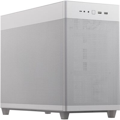 Asus Prime AP201 Compact Mesh Micro ATX PC Case - White Asus Prime AP201 Compact Mesh Micro ATX PC Case - White