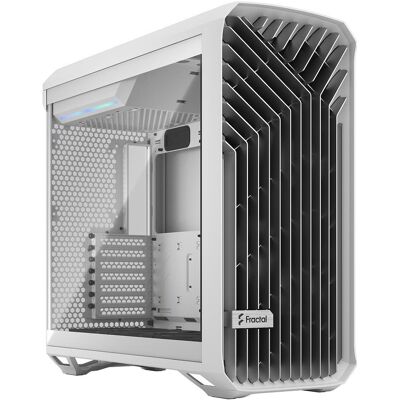Fractal Design Torrent White TG Clear Tint Mid Tower PC Gaming Case Fractal Design Torrent White TG Clear Tint Mid Tower PC Gaming Case