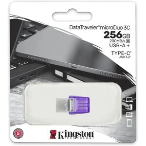 Kingston Technology DataTraveler MicroDuo 3C 256GB USB-C USB-A