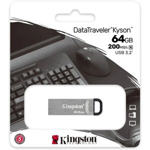 Kingston Technology DataTraveler Kyson 64GB USB 3.2 Flash Drive