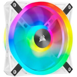 Corsair iCUE QL120 RGB 120mm PWM White Single Case Cooling Fan - CO-9050103-WW