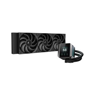 DeepCool Mystique 360 2.8" LCD 360mm AIO Liquid CPU Cooler - Black -  R-LX750-BKDSNMP-G-1