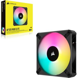 Corsair AF120 ELITE RGB High-Performance 120mm PWM Single Fan - Black - CO-9050153-WW