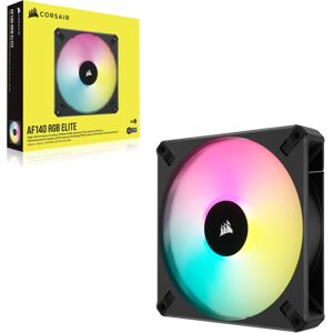 Corsair AF140 ELITE RGB High-Performance 140mm PWM Single Fan - Black - CO-9050155-WW