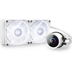 NZXT Kraken 240 White RGB Fans AIO cooler  - RL-KR240-W1