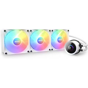 NZXT Kraken 360  White RGB Fans AIO Cooler - RL-KR360-W1