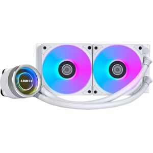 Lian-Li Galahad II Trinity AIO 240mm Performance ARGB CPU Water Cooler - White