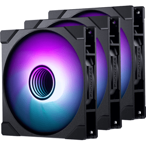 Phanteks M25 Gen2 140mm DRGB High-Airflow PWM Triple Fan Pack - Black - PH-F140M25_G2_DBK01_3P Phanteks M25 Gen2 140mm DRGB High-Airflow PWM Triple Fan Pack - Black - PH-F140M25_G2_DBK01_3P