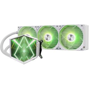 TRYX STAGE 360 ARGB 360mm All-In-One Liquid CPU Cooler, PWM Fans - White - L-S360A-DM3M-G0W TRYX STAGE 360 ARGB 360mm All-In-One Liquid CPU Cooler, PWM Fans - White - L-S360A-DM3M-G0W